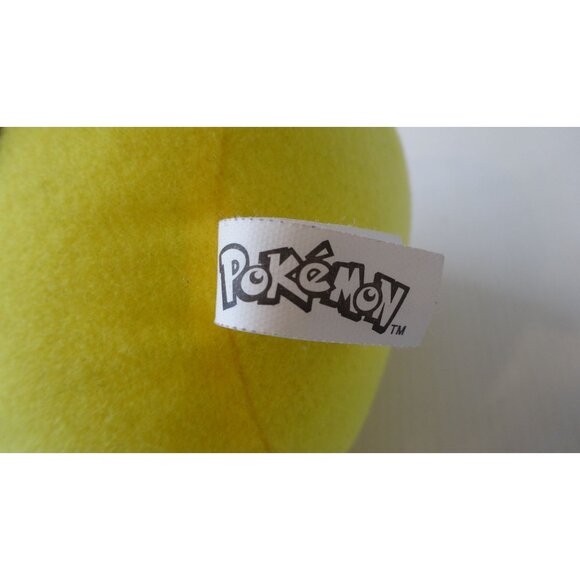 Pikachu Pokemon Plush Stuffed Toy 10" Yellow By Toy Factory 2016 - Picture 4 of 6